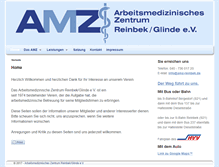 Tablet Screenshot of amz-reinbek.de